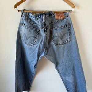 Levi's Boyfriend Blue Jeans Size 30